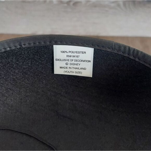 Disney Minnie Mouse YOUTH SIZE Ears Hat W/ Red Polka Dot Bow - Picture 5 of 5